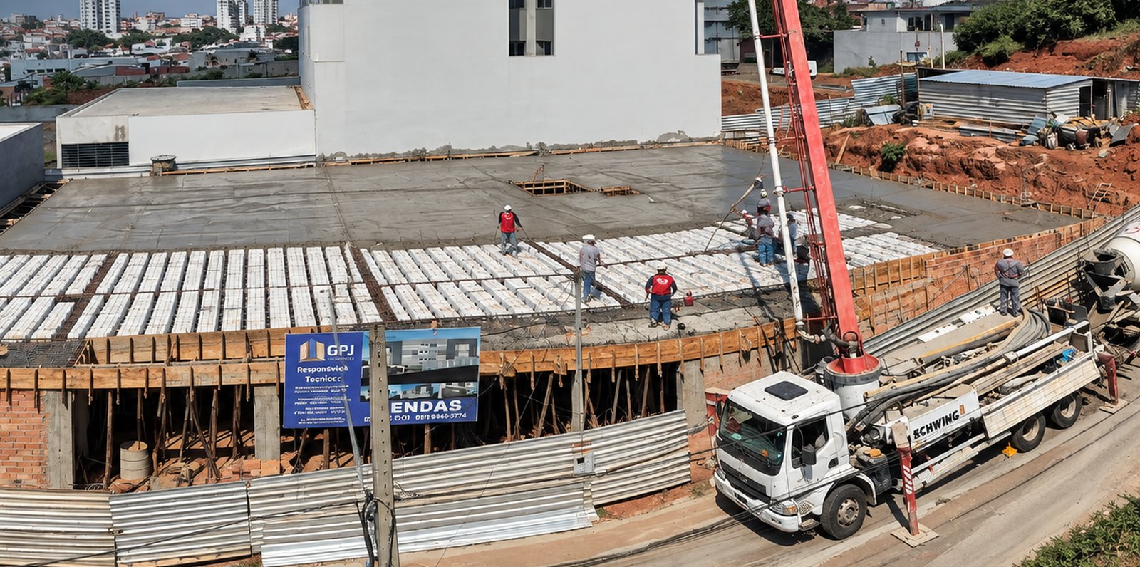 Obra do Ibizza Residencial em setembro de 2026
